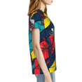 thumbnail image 3 of Spider-Man Women's Crew Neck Short Sleeve T-Shirt, 3 of 7
