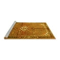 thumbnail image 2 of Ahgly Company Machine Washable Indoor Rectangle Persian Yellow Traditional Area Rugs, 8' x 10', 2 of 4
