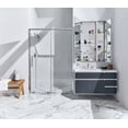 thumbnail image 2 of Robern Mr3040d4fpe2 M Series Reserve 29-1/4" X 39-3/8" Frameless Double Door Medicine, 2 of 5