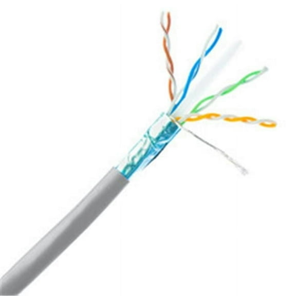 500 Mhz Shielded Cat6A Blue Ethernet Patch Cable, Snagless & Molded Boot - 25 ft.