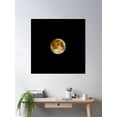 thumbnail image 2 of Yellowmoon Poster Wall Art, Modern Wall Decor, 16x16 UNFRAMED, 2 of 3
