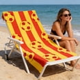 thumbnail image 6 of LACKUST Large Microfiber Quick Dry Beach Towel Soccer Themed 55x28 Inches Lightweight Compact for Travel Pool Gym, 6 of 6