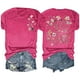 thumbnail image 2 of Tops de Manga Corta de las Mujeres, Cuello Redondo Impreso, Camiseta de Manga Corta para las Mujeres, 2 of 6