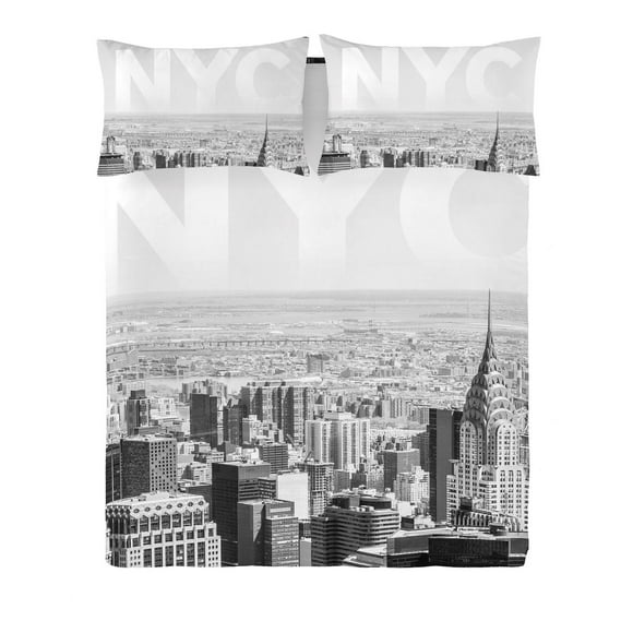 Gouchee Design New York City Queen Duvet Cover Set
