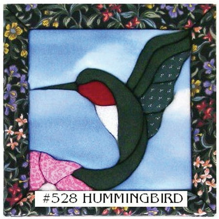 Quilt Magic 6-Inch by 6-Inch Kit, Hummingbird Multi-Colored