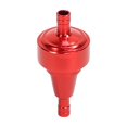 thumbnail image 2 of Filtro Gasolina Rojo Metalico Para Moto Universal Leiruki, 2 of 5