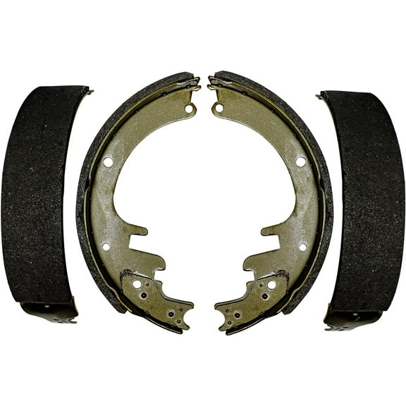 Detroit Axle - Rear Ceramic Brake Shoes Replacement for Dodge Ram 2500 Chevrolet GMC C2500 K2500 R2500 Suburban C3500 Express 2500