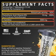 Nutrex Research L-Carnitine 3000 31 Servings | Liquid Shots, Stimulant Free | Supports Muscle Recovery For Men and Women