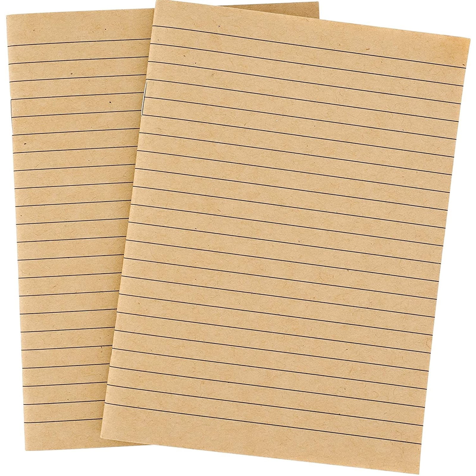 12-Pack Mini Kraft Composition Pocket Journal Notebooks, 32 Sheets Each, 5.5 X 4 inches