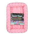 MidWest QuietTime Pet Bed & Dog Crate Mat, Pink 18"