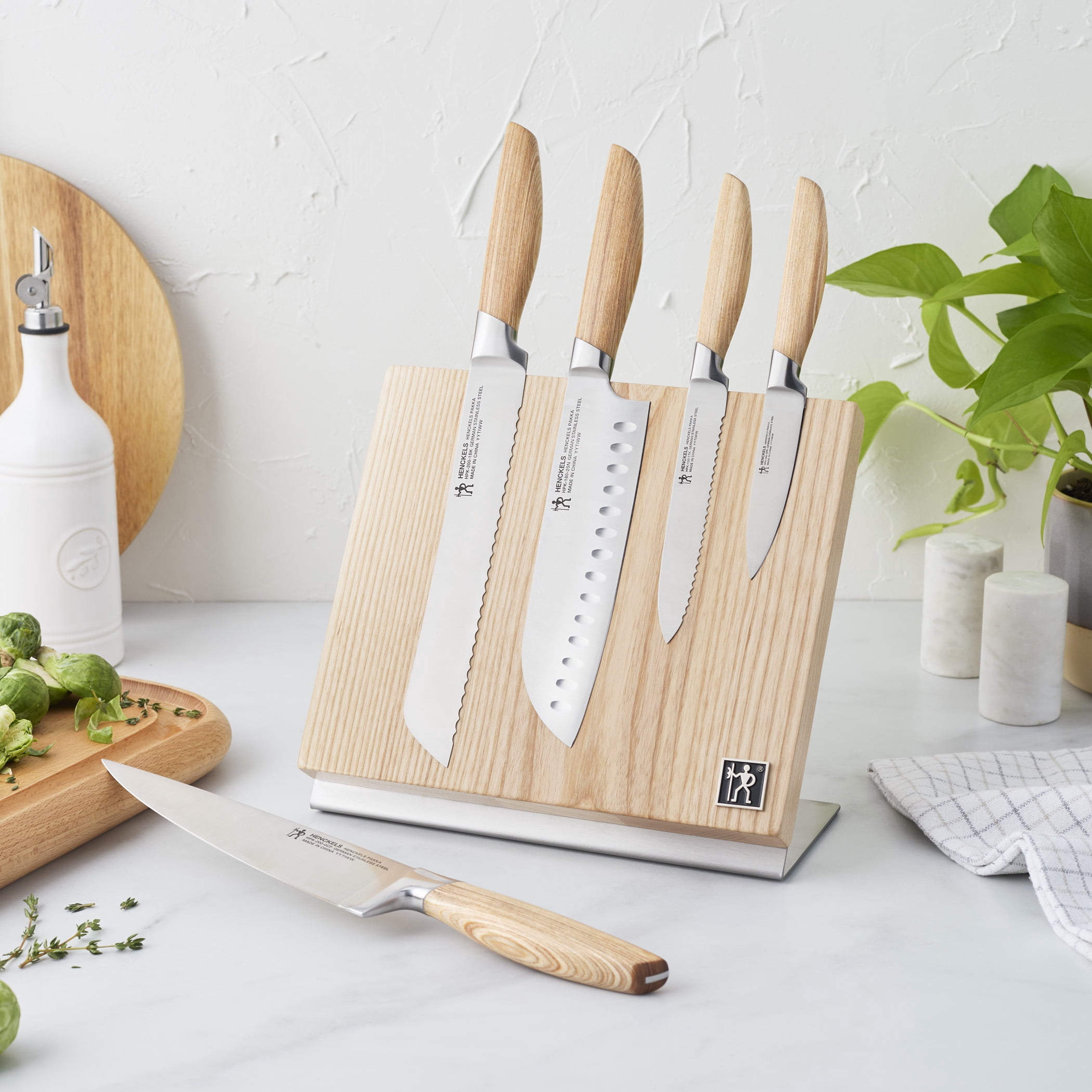 Henckels Pakka 6-pc Magnetic Easel Knife Set