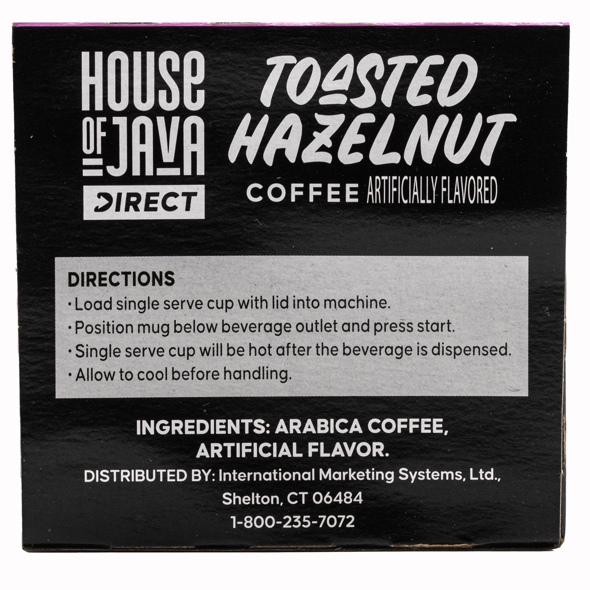 House of Java Hazelnut 12ct Pods