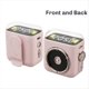 thumbnail image 2 of Mini Altavoz Bluetooth con Clip Magnético, Pantalla de Tiempo, Sonido Hi-Fi, Caja de Música, Luz Inalámbrica, MP3, Llamadas Manos , Color Rosa., 2 of 10