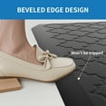 thumbnail image 5 of GALMAXS7 Kitchen Mat Anti Fatigue Cushioned Mat Black Kitchen Rug Memory Foam Ergonomic Rug 17"x 59", 5 of 11