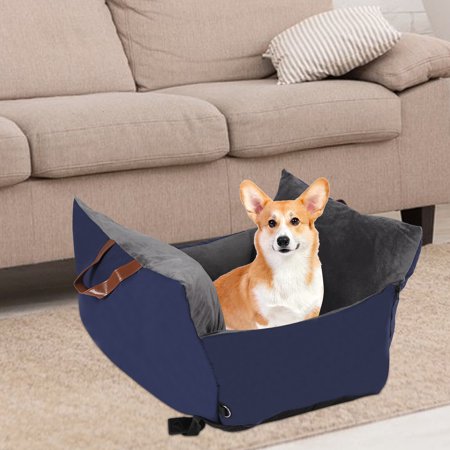 Miumaeov Dog Car Seat Pet Booster Seat Dog Carrier Pet Carrier Cat Carrier Pet Travel Safety Car Seat for Small Medium Dogs Puppies Cats of 22 Lbs Pet Travel Carrier Bag