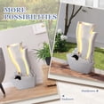 thumbnail image 2 of Haverchair Outdoor Cascading Water Fountain, Waterfall Fountain with LED Lights, Sailboat and Waterwheel Look Fountains and Waterfalls for Garden or Patio, Yard, and Deck Decor, 2 of 9