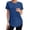 Navy Blue, variant on Ronuti Womens Workout Tops Activewear T-Shirts Short Sleeve Sun Protection Quick Dry Spring Summer