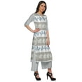 thumbnail image 2 of Moomaya Palazzo Set Women Printed Chanderi Ethnic Set Casual Clothing, 2 of 5