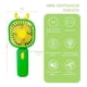 thumbnail image 4 of Ventilador de Escritorio DOSYU Mini Recargable con soporte para Celular verde, 4 of 6