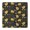 Black Sunflower Word, variant on White Sunflower Pattern Square Fitted Tablecloth with Elastic Edge,Square Table Cover,Washable Elastic Table Cover for Home Kitchen Party Decor 34"x34"