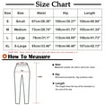 thumbnail image 3 of Lenpel Corduroy Pants for Women Vintage Elastic High Waisted Wide Leg Pants Business Casual Work Trousers with Pockets(Gray,X-Large), 3 of 3