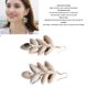 thumbnail image 3 of Pendientes Tejidos a Mano Pendientes Colgantes de Estilo Bohemio de Concha para Mujeres y Niñas Ligeros y Cómodos Superior ANGGREK Otros, 3 of 8