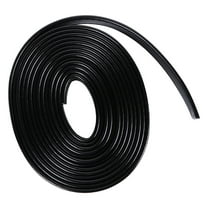 RENACLIPY 1Pcs Black Roll Leather Strip for Bag Accessories and Sewing Crafts 30x0.8x0.1in