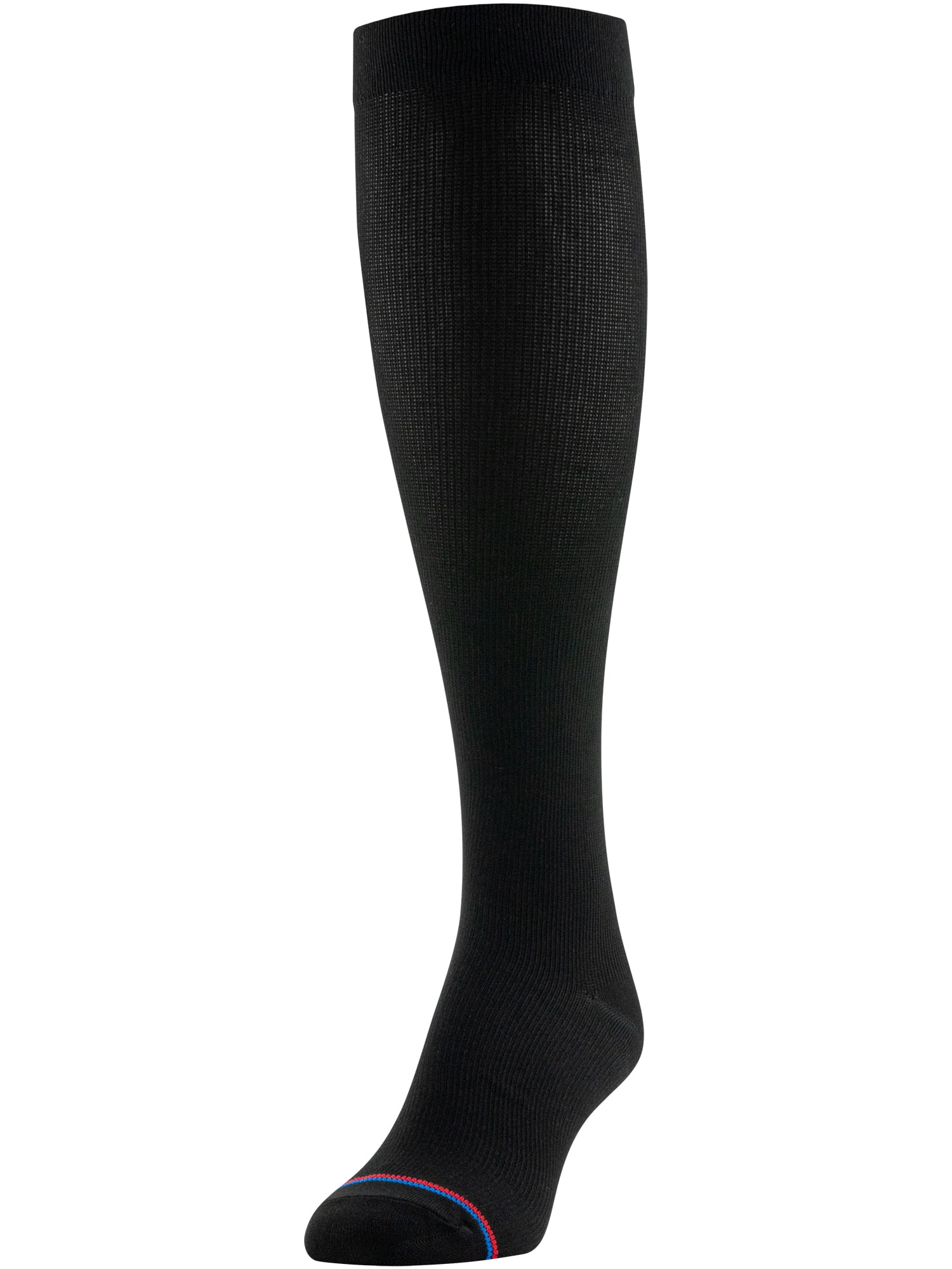 (2 pack) MediPeds Women's Mild Compression Knee High Support Socks, 3 Pairs