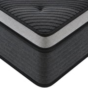 LaoGeoRon Queen Mattress 12 Inch, Queen Size Hybrid Mattresses in a Box, Medium Firm Memory Foam & Individual Pocket Springs, Fiberglass Free Queen Bed Mattress