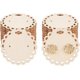 thumbnail image 1 of 30 tarjetas de madera para exhibir aretes con forma de flor y dos agujeros para colgar. Etiquetas en blanco para exhibir aretes y aretes., 1 of 6