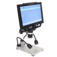 thumbnail image 3 of Electron Microscope, 100-240V 9inch Large Screen 12MP 1600X Magnification Digital Electron Microscope  for Jewelry Identification US Plug, 3 of 7