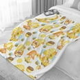 thumbnail image 6 of Gnome Flannel Throw Blanket,Gnome Blanket with Bee for Adults/Women/Kids/Friends,Gnome Gifts Blanket for Couch Sofa Bed Travel Home Decor, 60"x80"-Adults/Twin Size, 6 of 6