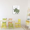 thumbnail image 3 of Stupell Industries Contemporary You Are Brave Dinosaur Canvas Art, 16 x 20, by Elizabeth Tyndall, 3 of 8