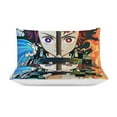thumbnail image 3 of Tanjiro Kamado Demon Slayer 3-Piece Bedding Set 86"x70" Bed Sheets Duvet Cover Pillowcases Pillow Shams Quilts Covers Adult Kids, 3 of 8