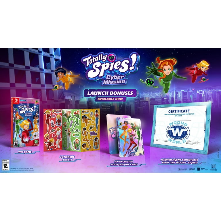 Totally Spies Cyber Mission (Nitendo Switch) (Neu (gemäss Beschreibung