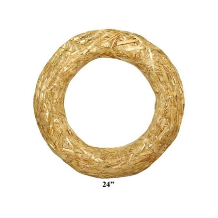 Floracraft Straw Wreath 24