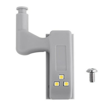 

HFDD 2pcs Universal Cabinet Cupboard Hinge LED Light for Modern Kitchen Home Lamp-Warm White