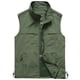 thumbnail image 3 of Chaleco para exteriores 7XL, chaleco de verano para hombre, nuevo chaleco multibolsillo ligero impermeable de malla para fotografía, pesca, Camping, chaqueta sin mangas de carga, 3 of 5