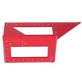 thumbnail image 4 of Práctico Calibre De ángulo De 45/90 Grados, Regla De ángulo Cuadrado De Aleación De Aluminio, Equipo De Carpintería Herrajes Para Carpintero Para Herramienta De Carpintería Fyydes Square Angle Ruler, 4 of 8