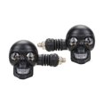 thumbnail image 1 of 3/2/1pcs Skull Head LED Turn Light for Motorcycles, 12V Motorcycle Fog Light, Three Light Colors Available, 2''x2.5'' Motorcycle Light for Hallo-ween, Themed Rides, Daily Customization, 1 of 9