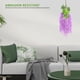 thumbnail image 5 of NUOLUX 24Ud Flor Artificial De Wisteria Colgante Con Textura Para Interior, 5 of 5