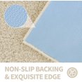 thumbnail image 5 of Beige Bathroom rug 24" x 16", Bath mats for bathroom Non Slip, Ultra Soft Bath Rugs for Bathroom Washable, Plush Microfiber Area Rugs for Bedroom, 5 of 6