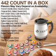 thumbnail image 2 of Coffee Mate Coffee Creamer Singles with Sugar and Sweetener Assortment Packets - 442 ct - 12 Flavored Creamer Pods, 2 of 8