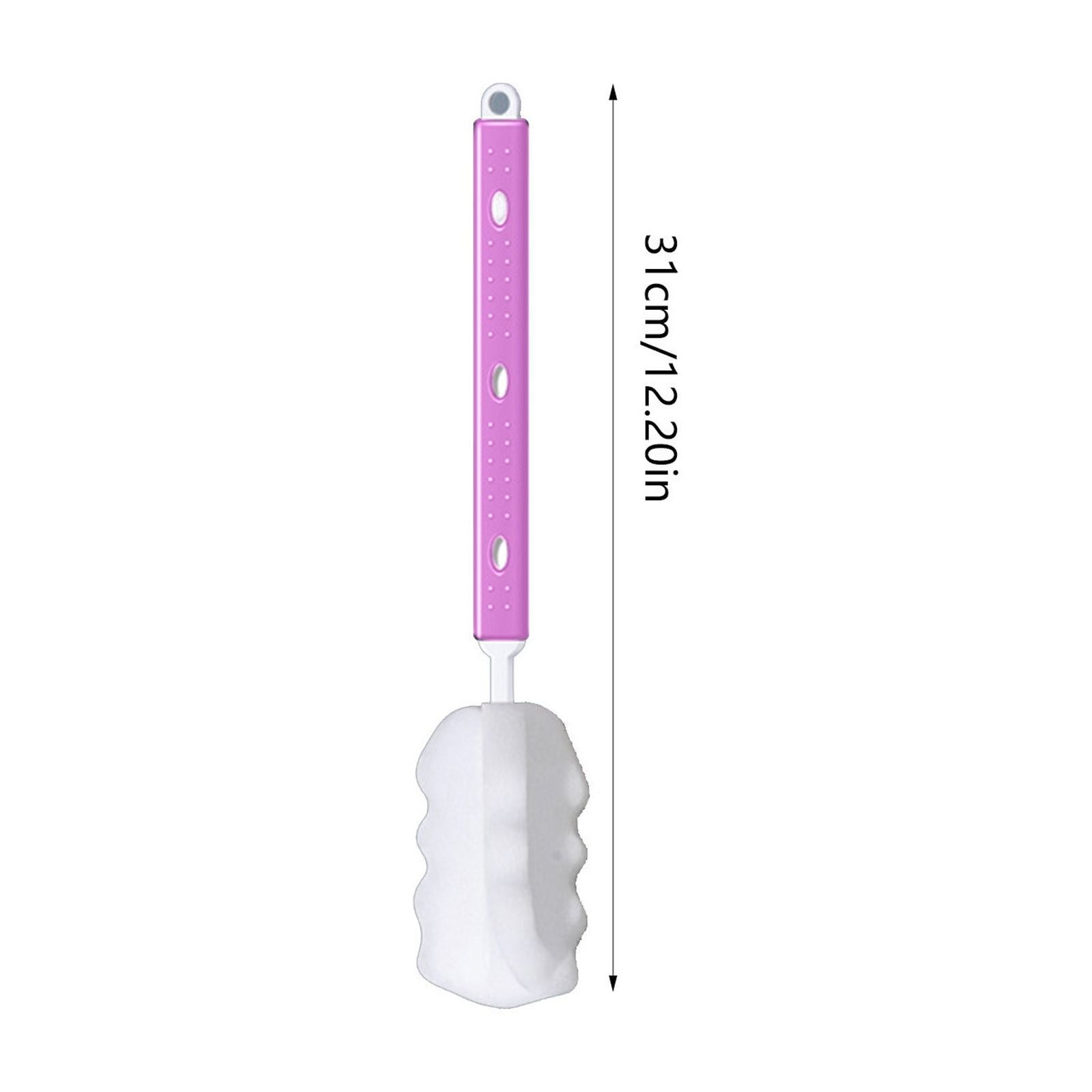 QAZbgdl Extended Handle Water Bottle Cleaning Brush | Flexible Scrubber for Tall Bottles & Travel Mugs | Kitchen & Home Use for Mugs, Tumblers, & Pitchers