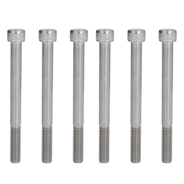 Hex Socket Bolts Assortment,10Pcs Cylindrical Head Caps Bolts Hex Socket Bolts True Excellence