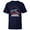 Navy, variant on X-Wing Starfighter Vintage - Short Sleeve T-Shirt for Kids - Customized-Athletic Heather