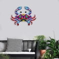 thumbnail image 3 of wall art sculpture,metal wall decor for art outdoor garden,wall hanging sculpture fence decorations yard,garden decor outdoor decorations for patio wall,fish metal art for home large outside, 3 of 6