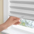 thumbnail image 3 of Ergode Cordless 1-2-3 Vinyl Room Darkening Pleated Window Shade - 36x75 - White, 3 of 3