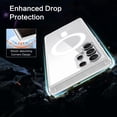 thumbnail image 5 of Designed for Samsung Galaxy S23 Ultra Case Compatible with MagSafe Ultra Clear Shockproof Protective Cell Phone Cover Non-Yellowing Flexible Thin Covers, 5 of 7