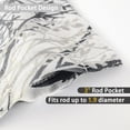thumbnail image 4 of Grey 52"W x 14"L (Pack of 1) Tree Branch Linen Lined Room Darkening Valance, 4 of 8